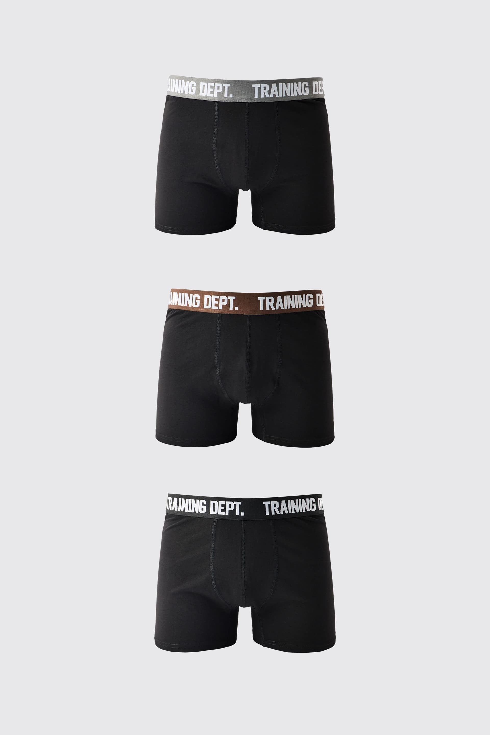 Training Dept. Training Dept. Men's Training Dept Cotton Boxers 3 Pack