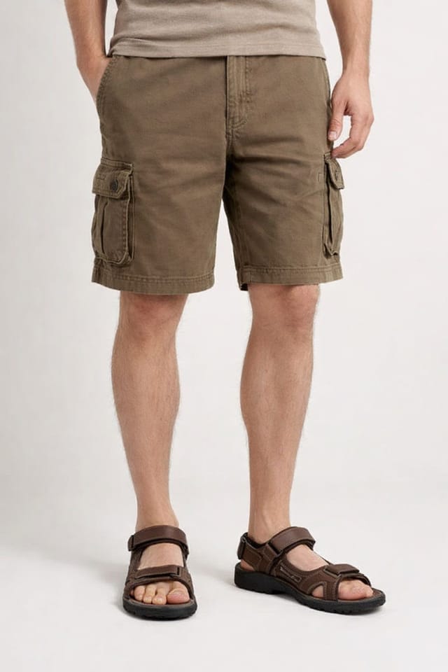 LARANGE LARANGE Men's Men's Brown Outdoor Sandals with Adjustable Straps - Trekking Sandals - 3