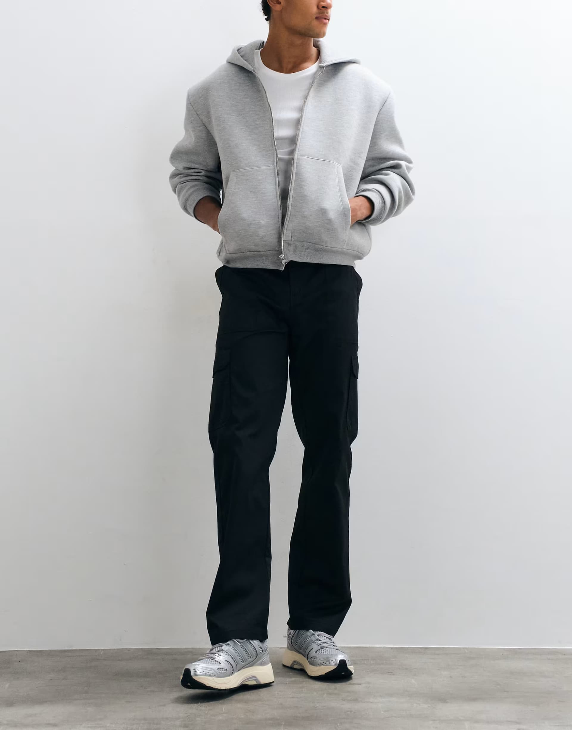 ASOS Regatta Essential cargo trousers in black