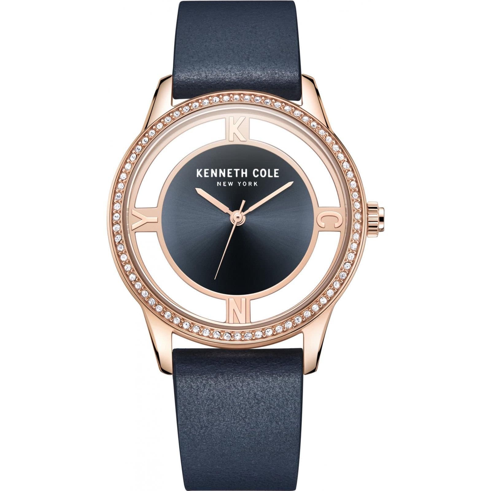 Kenneth Cole Kenneth Cole Women's KCWLA2220104 Classic 36mm Quartz Watch in Blue