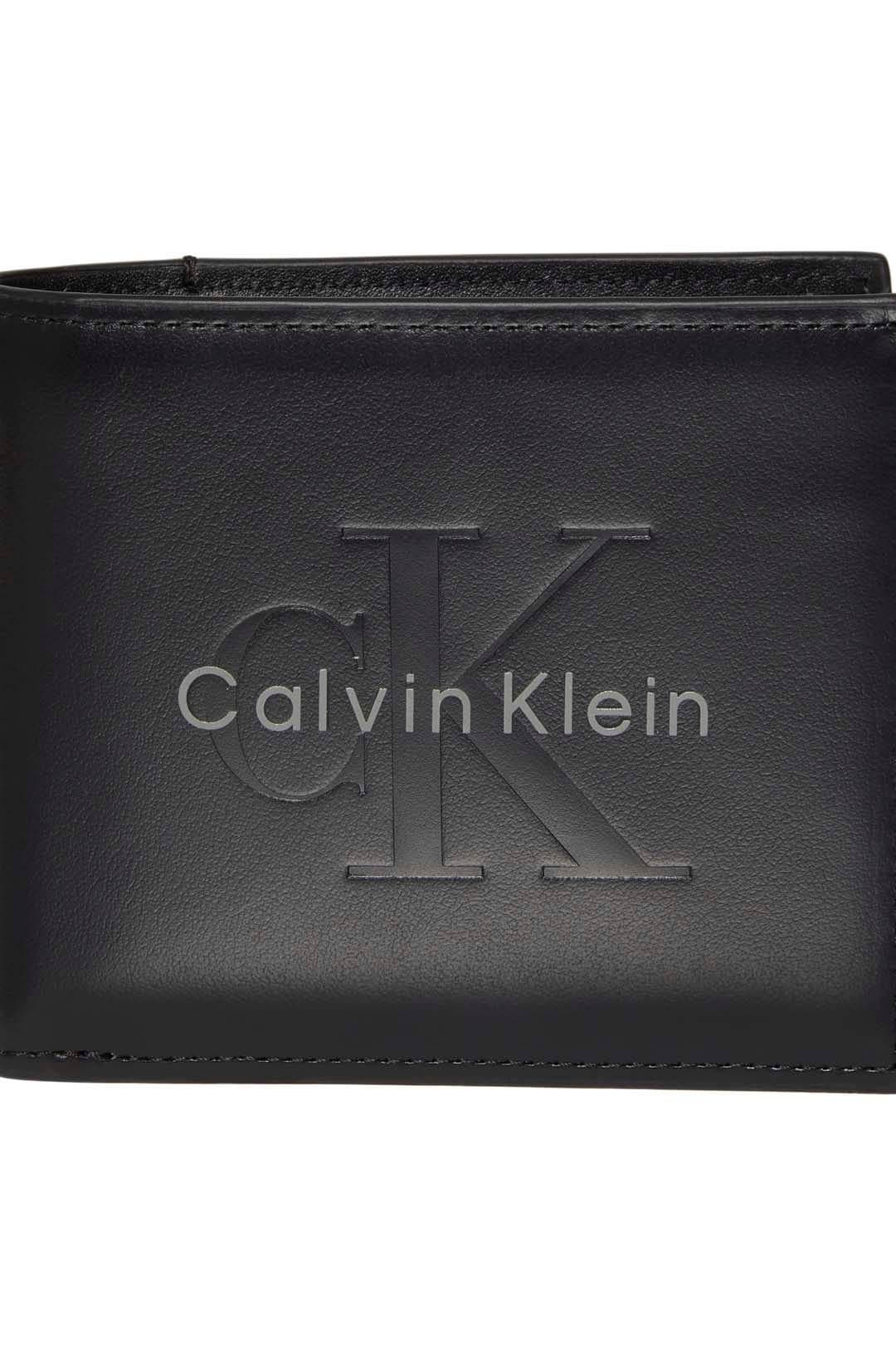 Calvin Klein Calvin Klein Men's Bold Billfold W/ Coin Black