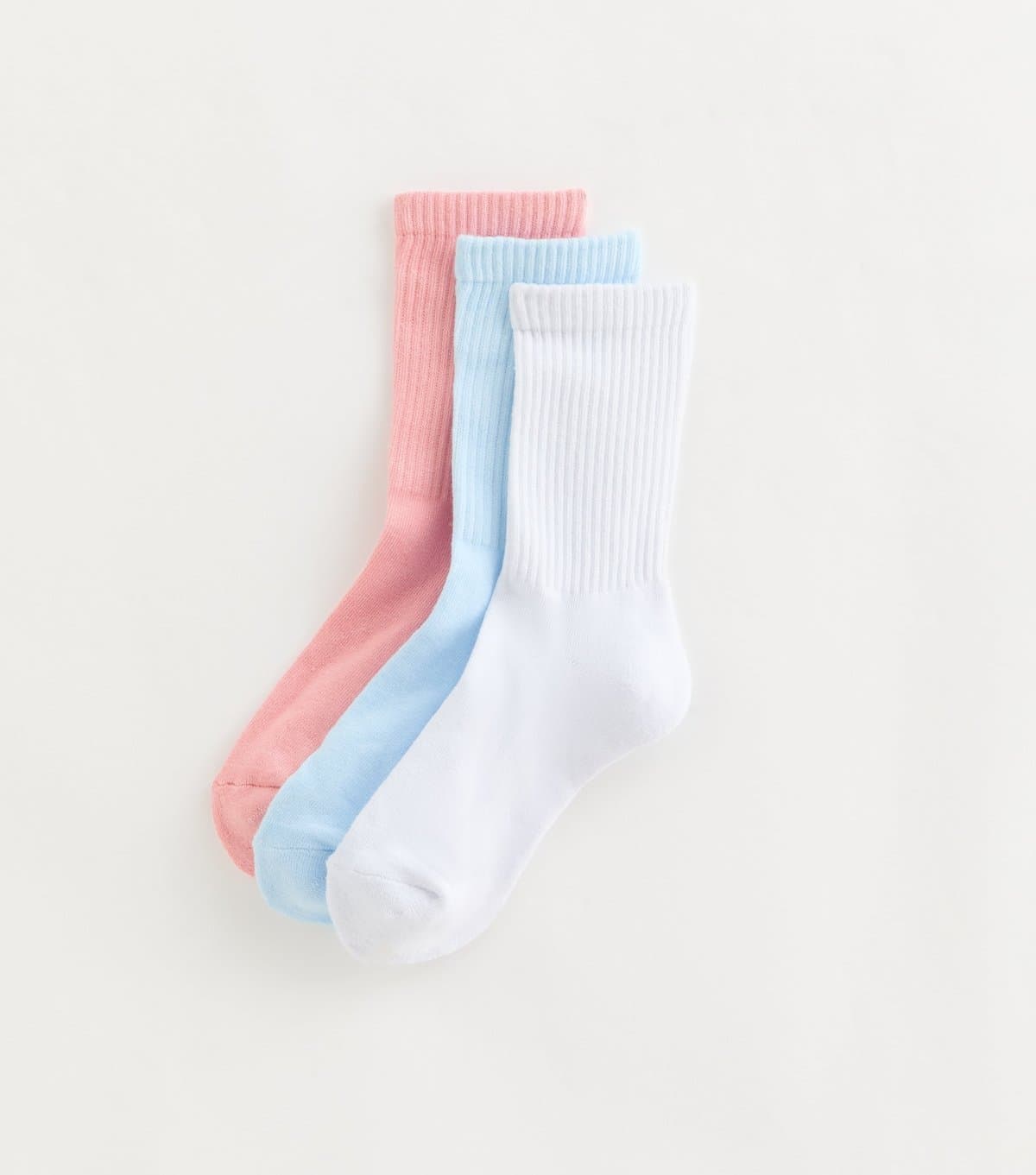 New Look Pack Of 3 Multicoloured Tube Socks New Look
