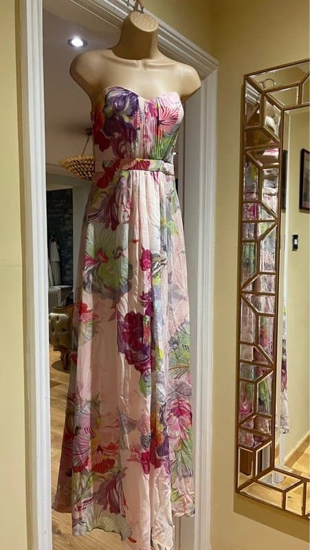 Ted Baker 100% Silk Occasion Dress