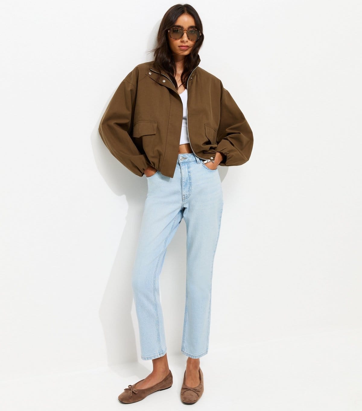 New Look Women's Light Blue Hannah Straight Leg Jeans New Look - 3