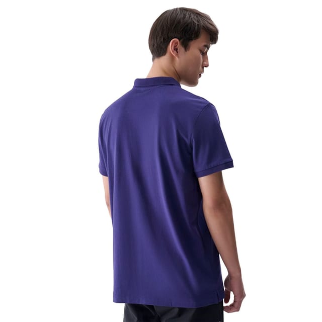 4F 4F Men's M367 Polo Shirt in Navy - 2