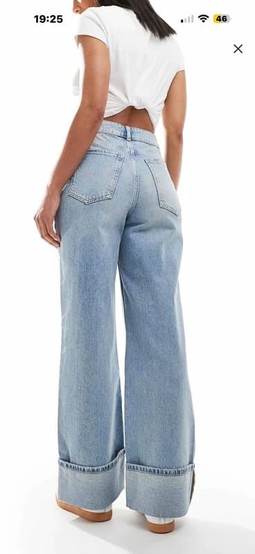 New Look New look wide leg high waisted jeans size 8 BNWT