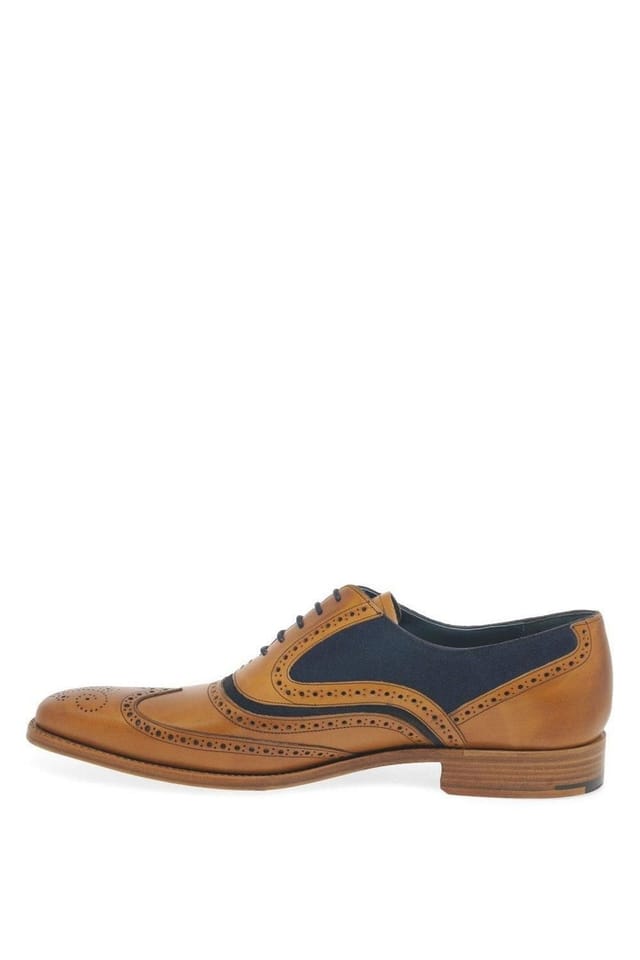 Barker Barker Men's 'McClean' Oxford Brogues in Tan - 2