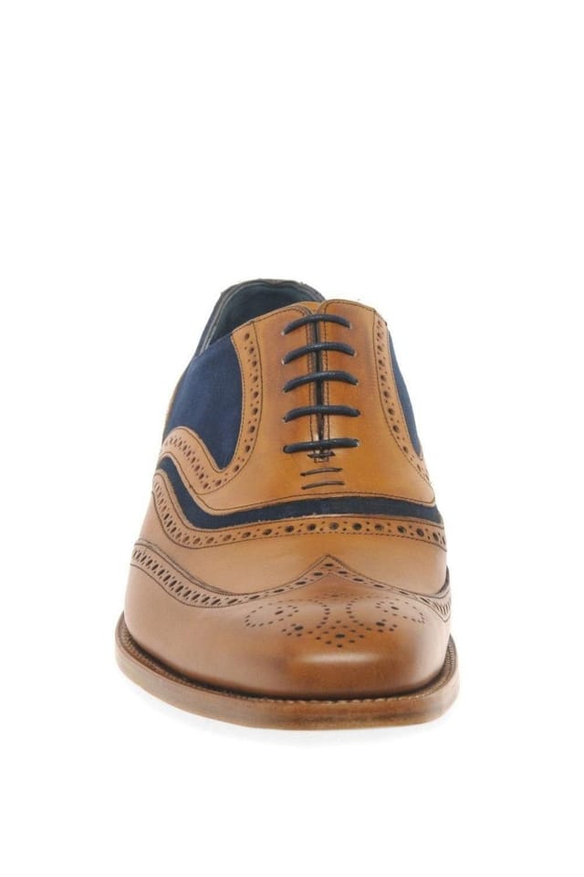 Barker Barker Men's 'McClean' Oxford Brogues in Tan - 3