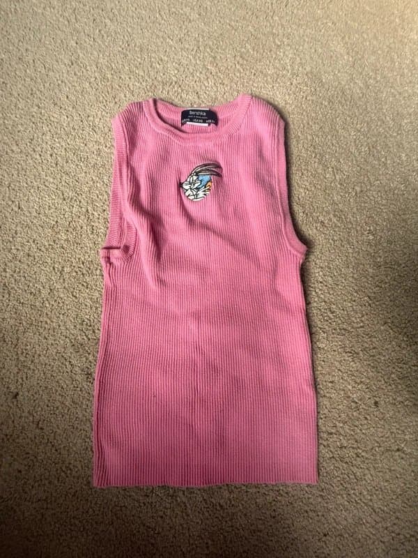 Bershka Bershka embroidered knitted vest
