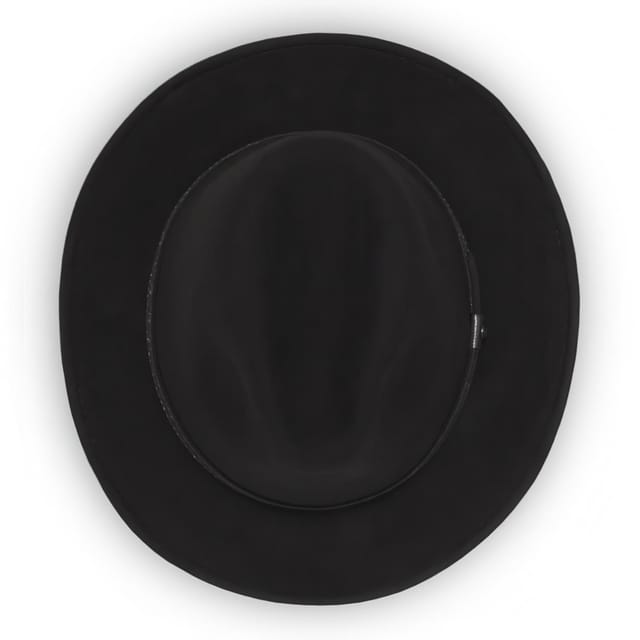 Sunday Afternoons Sunday Afternoons Men's 'Rambler' Packable Water-repellent Wool Felt Hat in Black - 3