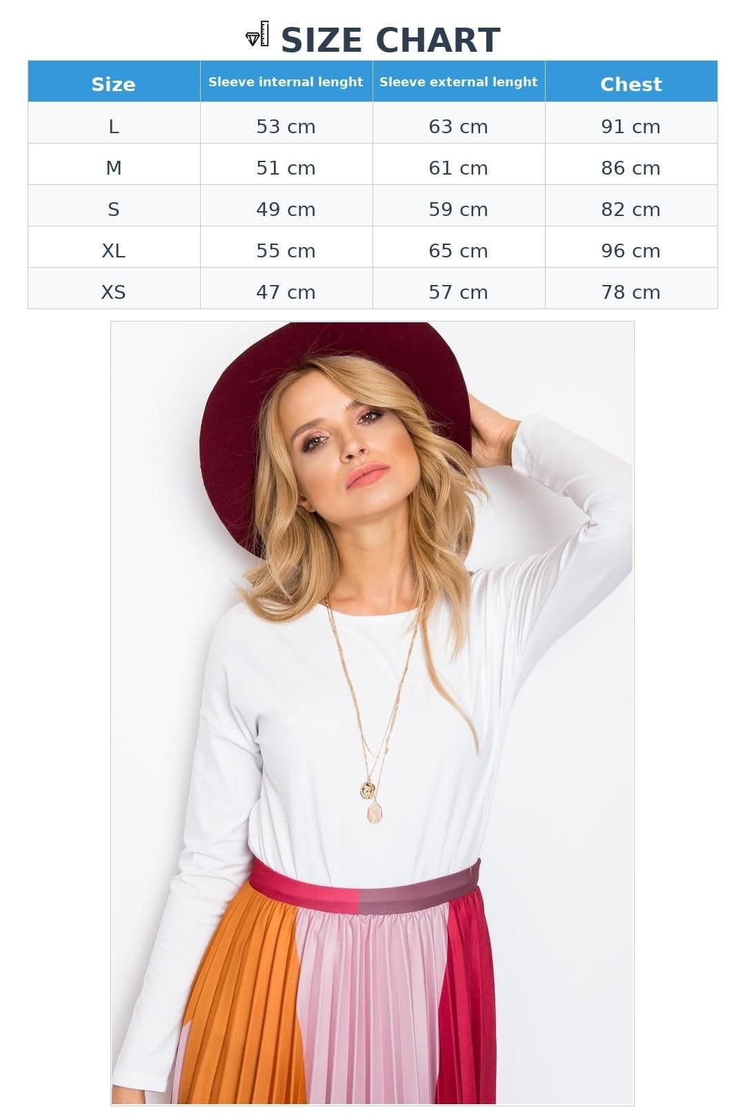 Love Lace Love Lace Women's Simple Long Sleeve Blouse for Versatile Styling Style 161494 in White - 4