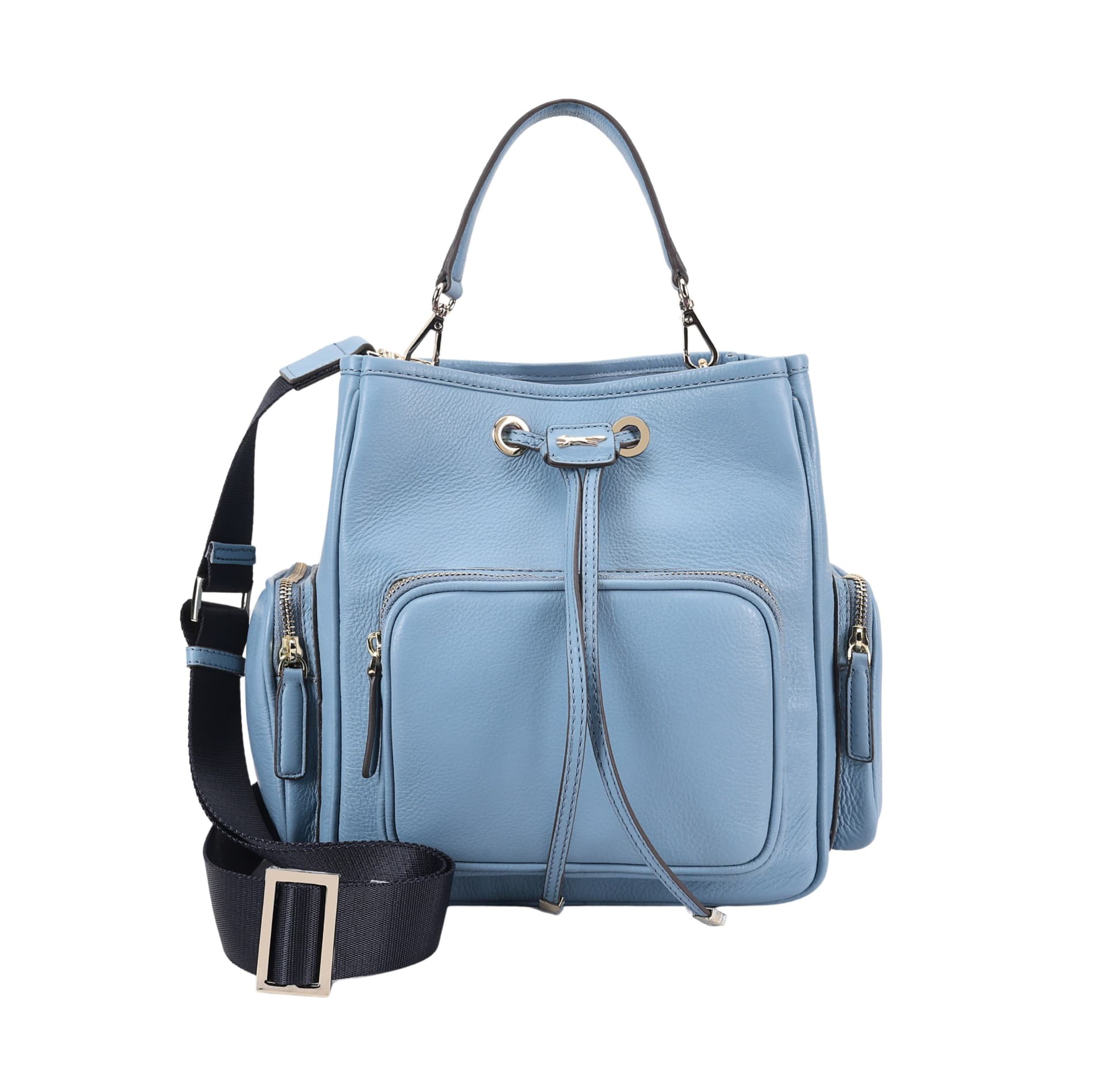Paul Costelloe Paul Costelloe Women's Jolie Leather Crossbody Bag in Light Blue