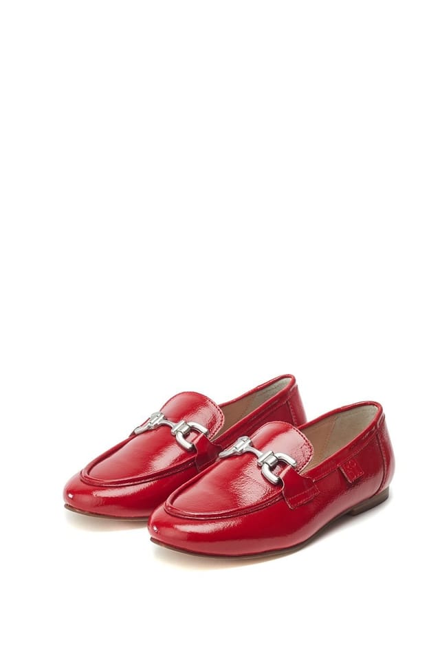 Moda In Pelle Moda In Pelle Women's 'Ellea' Patent Leather Loafers in Red - 2