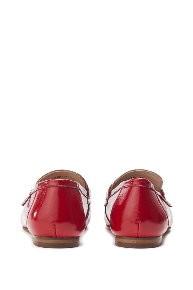 Moda In Pelle Moda In Pelle Women's 'Ellea' Patent Leather Loafers in Red - 3