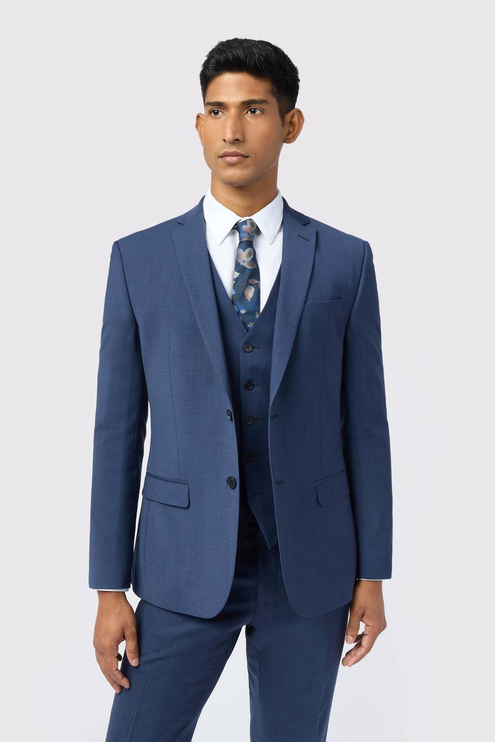 Ted Baker Ted Baker Men's Slim Fit Performance Panama Jacket in Blue - 3