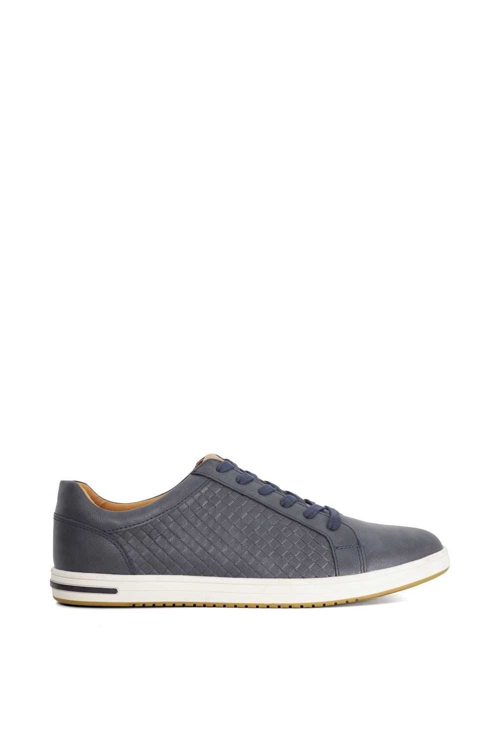 Dune London Dune London Men's Wide Fit 'Tezzy Weave' in Blue