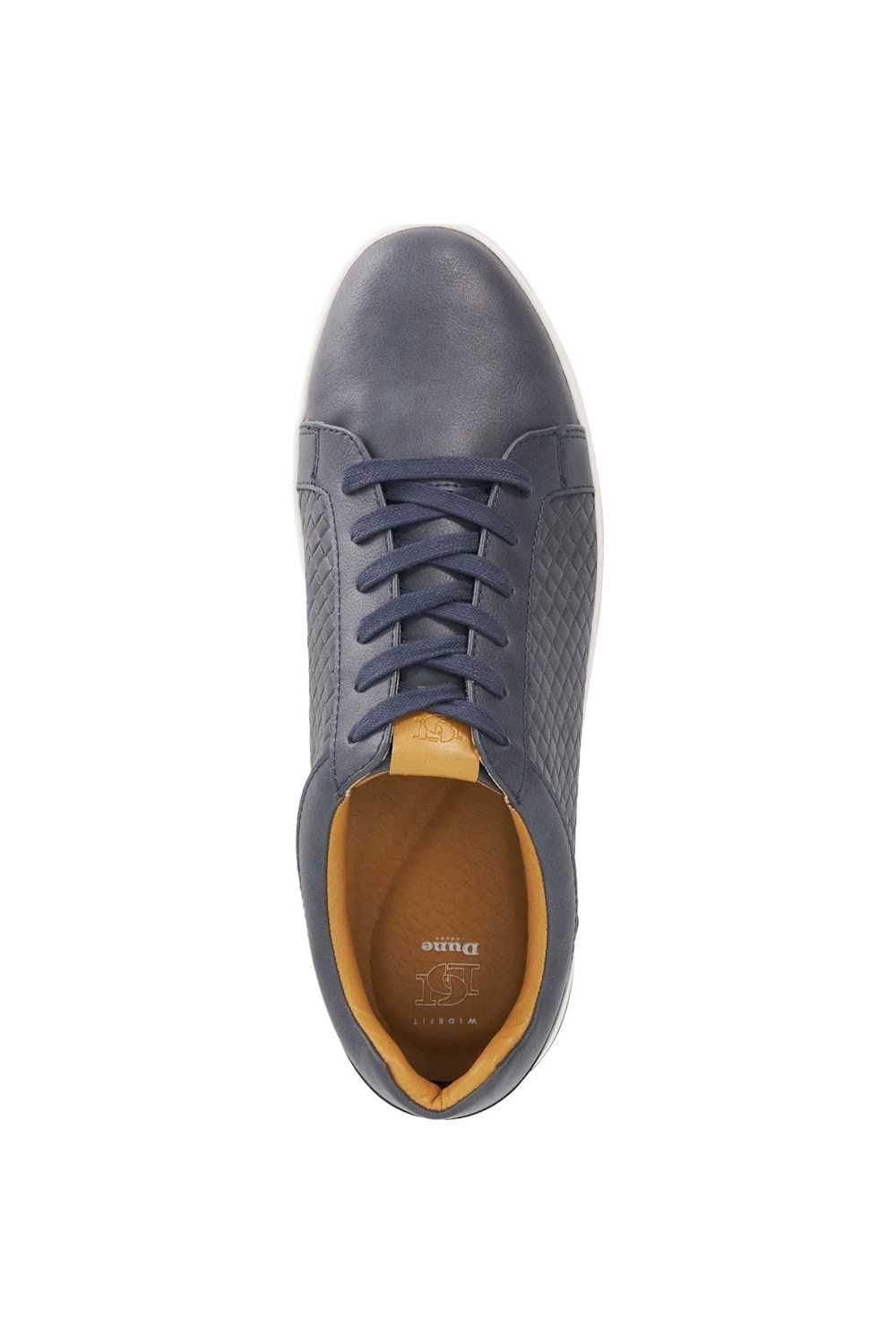 Dune London Dune London Men's Wide Fit 'Tezzy Weave' in Blue - 4