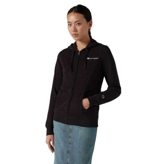 Champion Champion Women's Full Zip Hoodie in Black - 3
