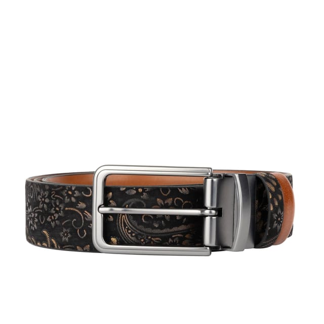 Embassy London Embassy London Men's Reverse - Black & Gold Tan - 2