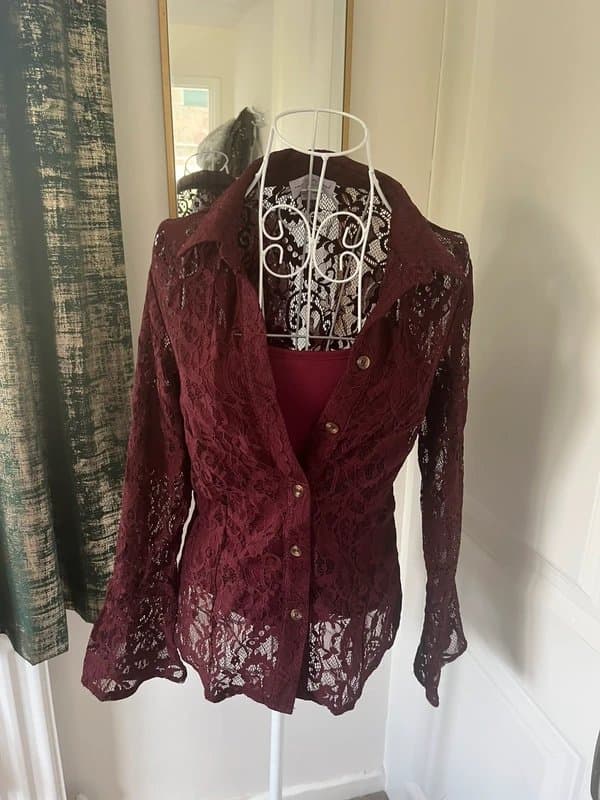 Never Fully Dressed Lace shirt