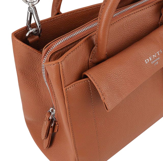 Dents Dents Women's Talvona Leather Shoulder Bag in Brown - 3