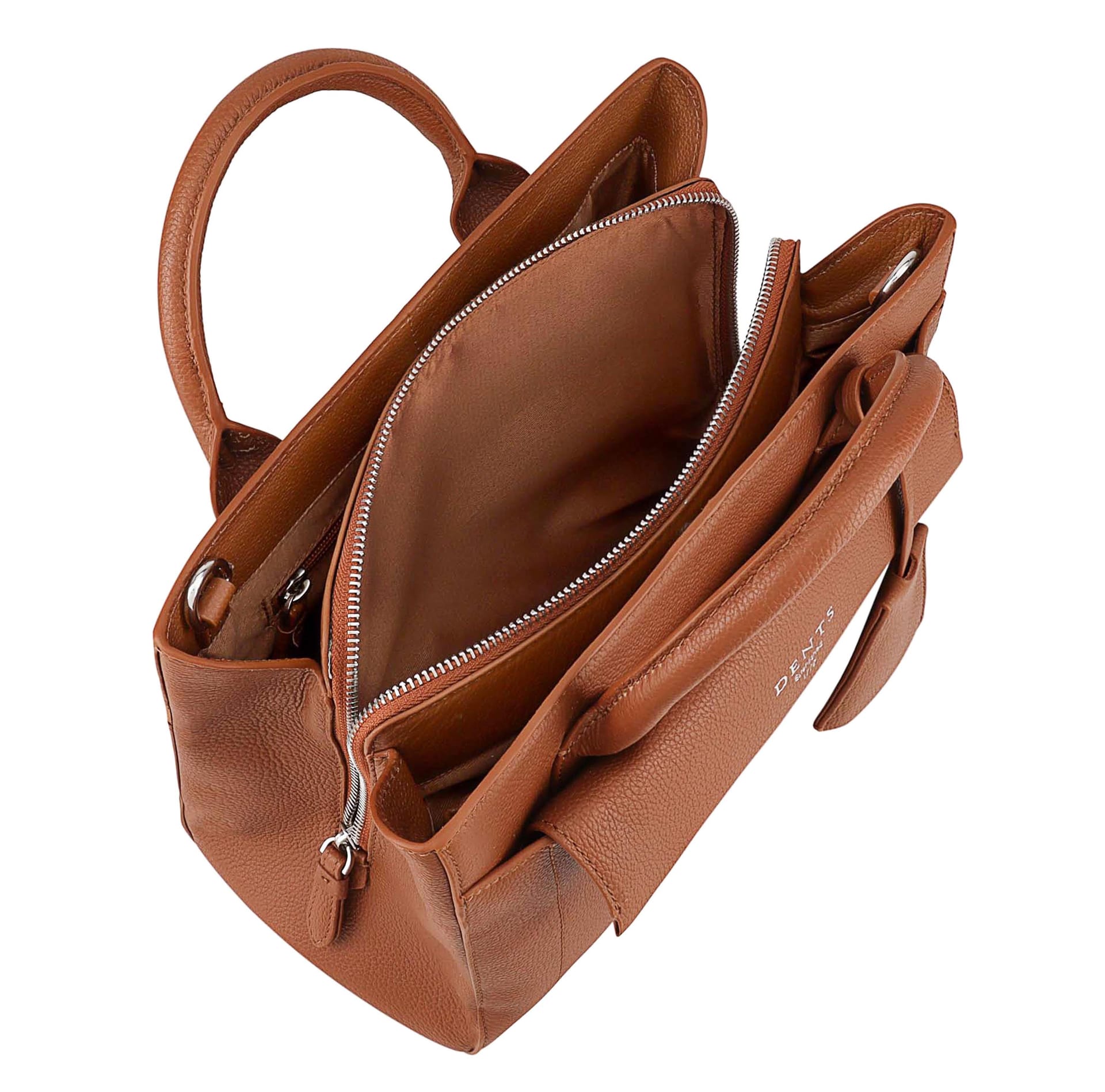 Dents Dents Women's Talvona Leather Shoulder Bag in Brown - 4