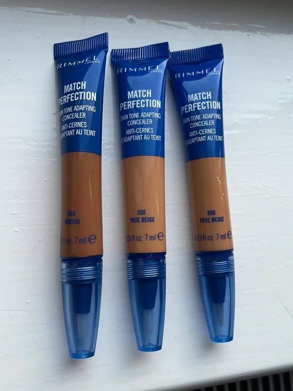 Rimmel x3 Rimmel london match perfection skin tone adapting concealer - 1