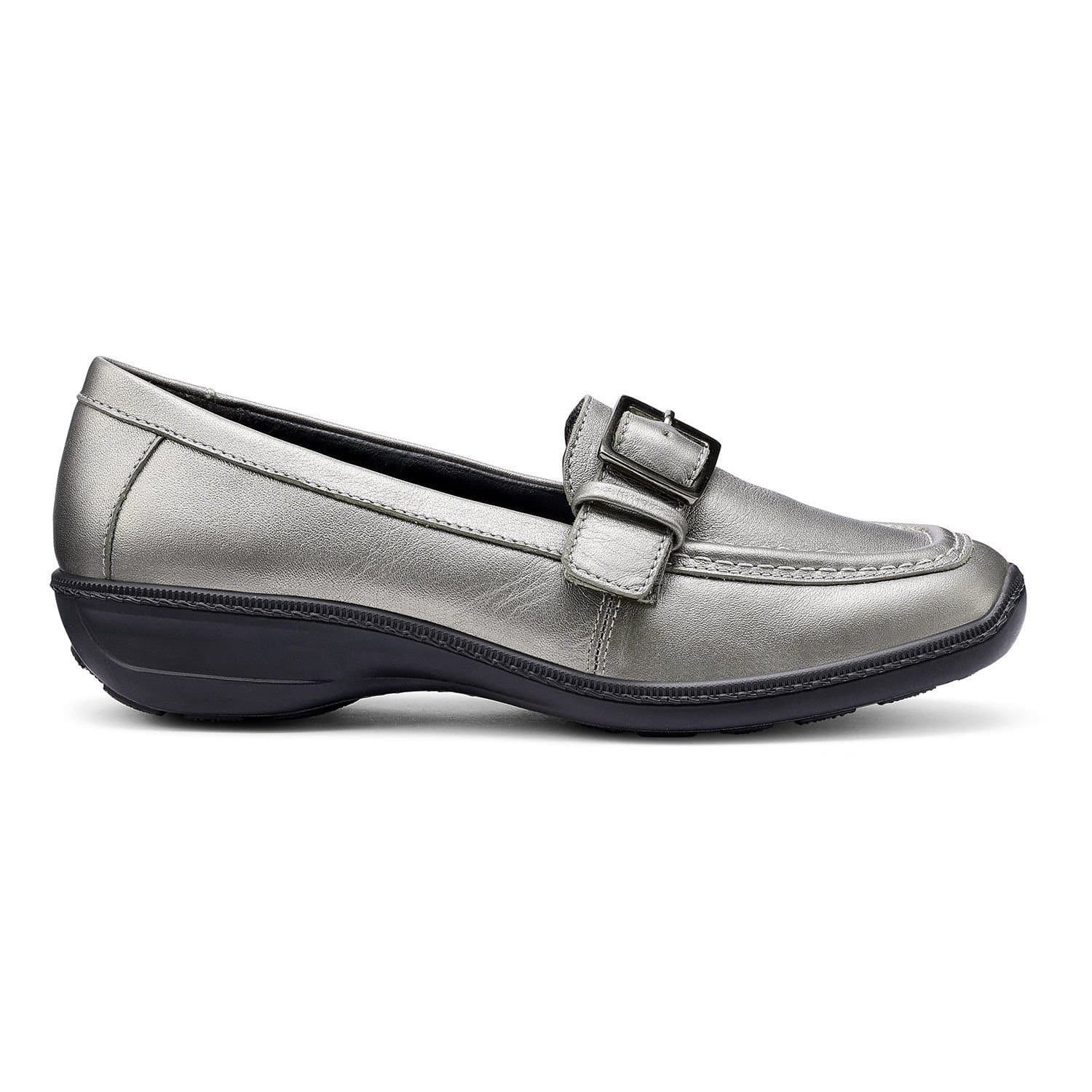 Hotter Hotter Women's 'Opal' Loafers in Metallics