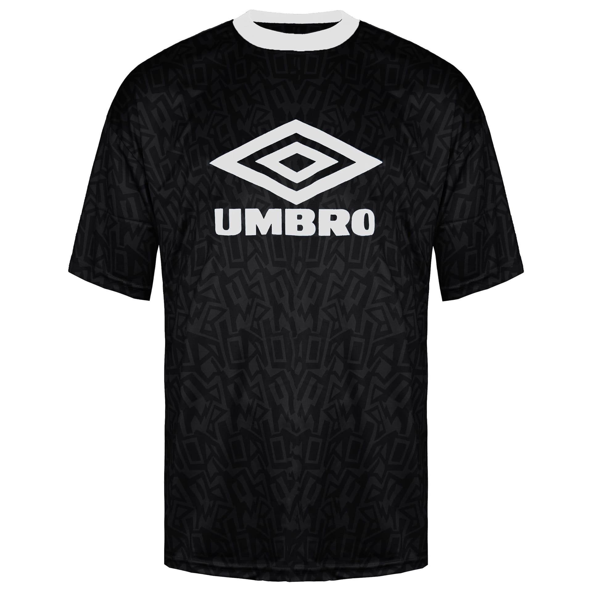 Umbro Umbro Men's Graffiti Black T-Shirt