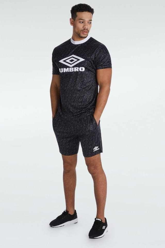 Umbro Umbro Men's Graffiti Black T-Shirt - 3