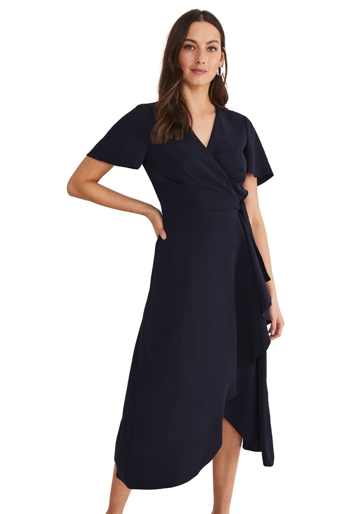 Phase Eight Phase Eight Women's Petite Julissa Dress in Dark Navy