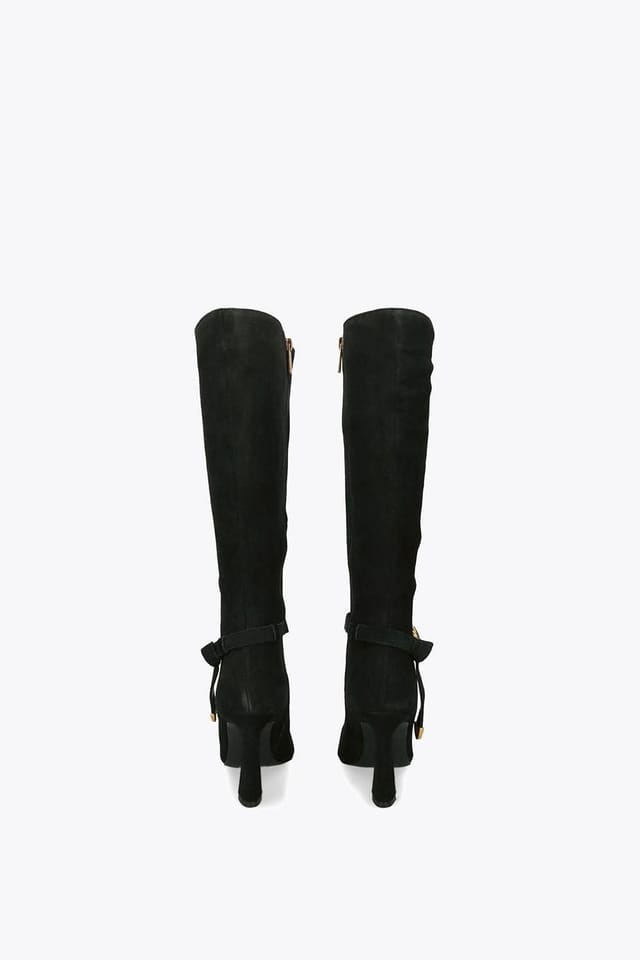 Steve Madden STEVE MADDEN Women's 'Sirrens Black' Suede Boots in Black - 3