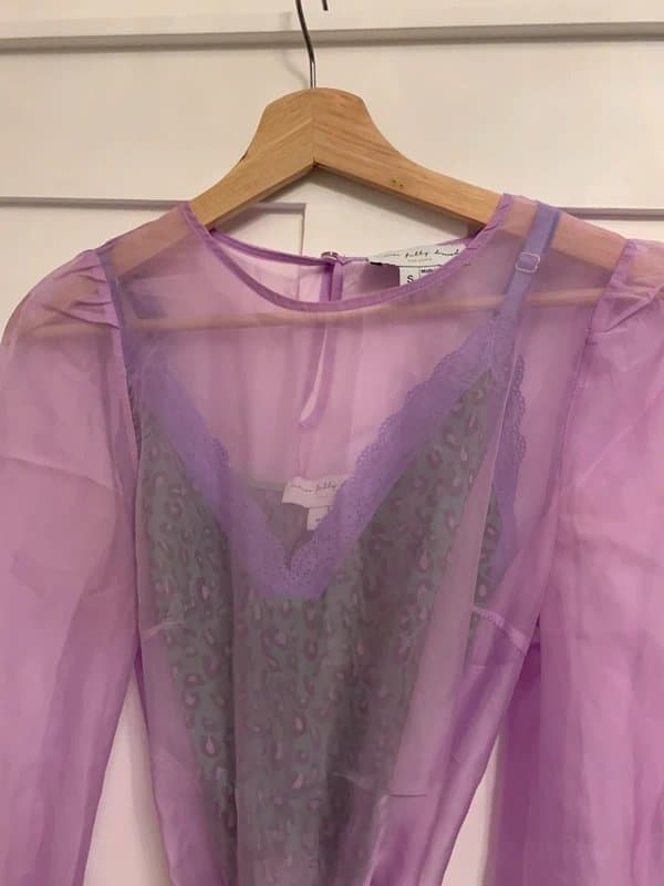 Never Fully Dressed Silk top including body from never fully dressed. Body Never been warm