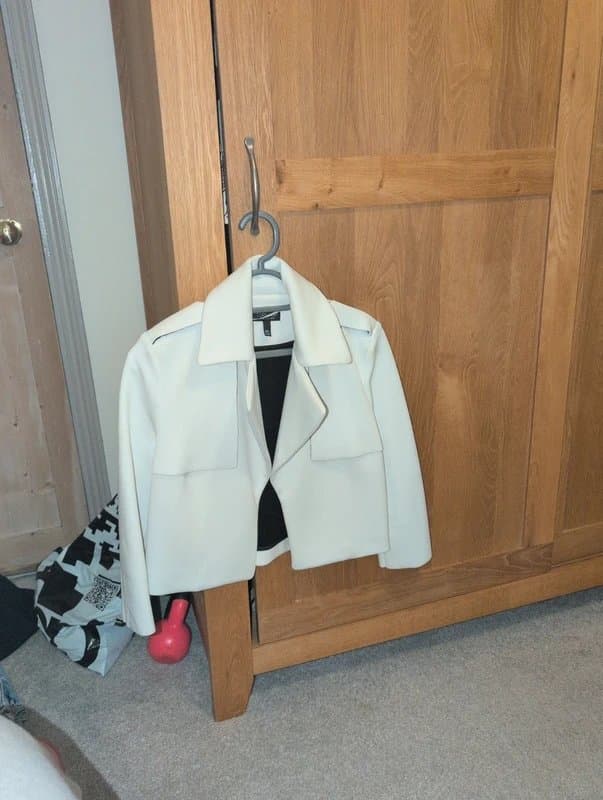 Topshop Topshop white jacket