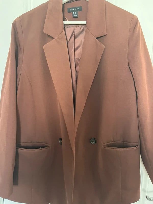 New Look New Look Brown Blazer - 1