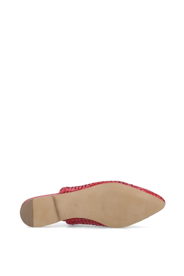 Hush Puppies Hush Puppies Women's Dalia Woven Slingback Ballerinas in Red - 3