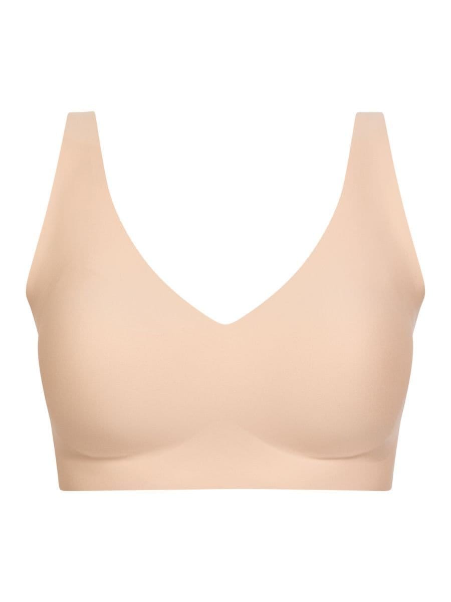 Chantelle Chantelle Women's SoftStretch Power Plunge Bra in Beige - 4