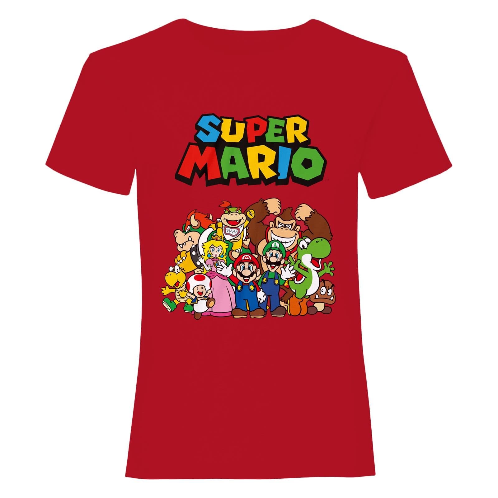 Super Mario Super Mario Red Character T-Shirt for Men
