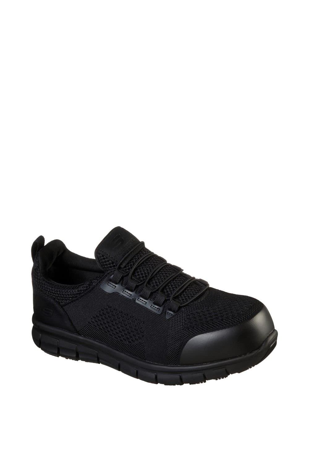 Skechers Skechers Men's Synergy Omat Safety Trainer in Black