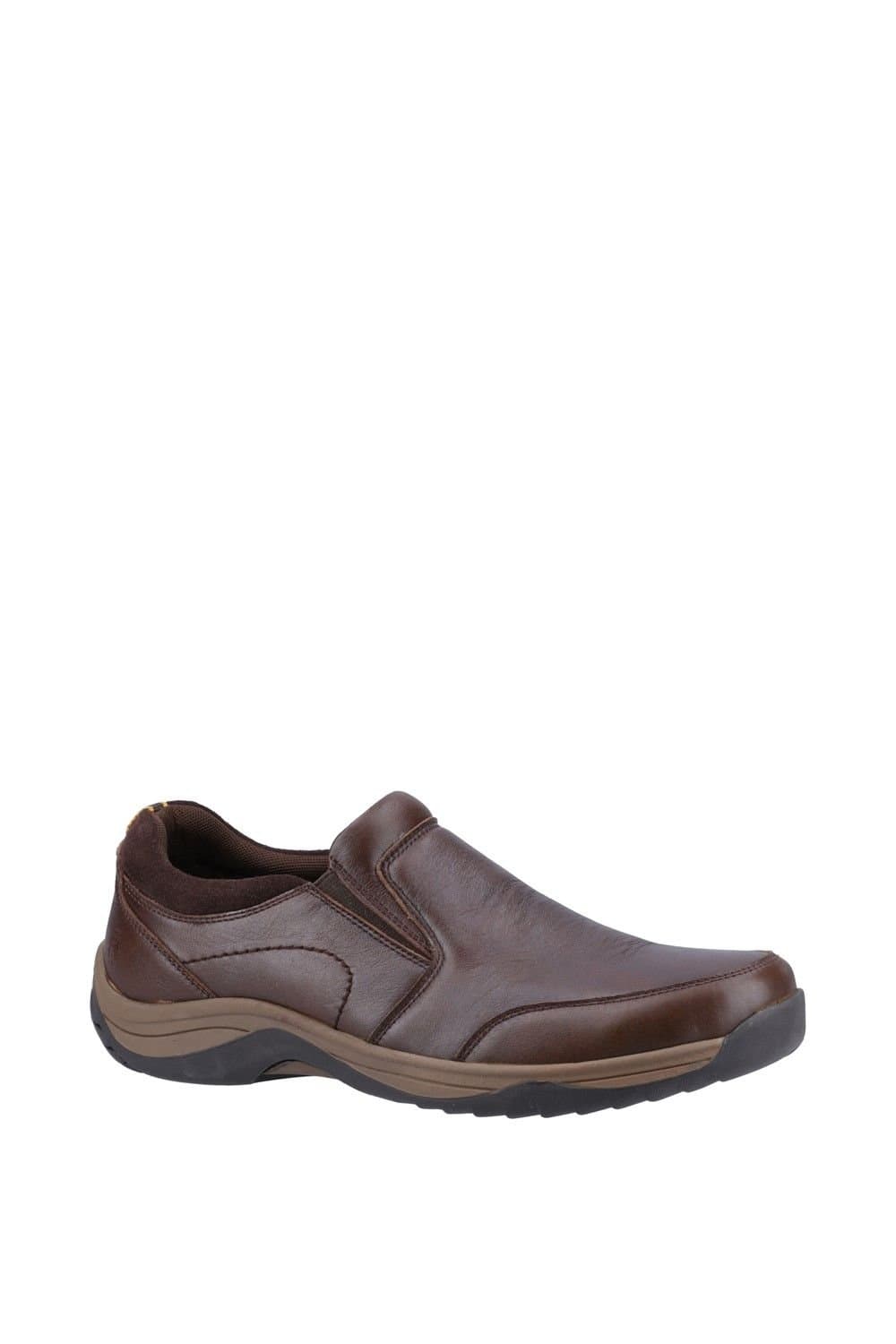 Hush Puppies Hush Puppies Men's 'Donald' Classic Slip On Shoes in Dark Brown