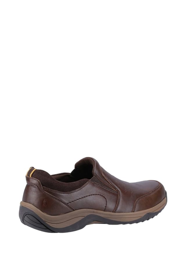 Hush Puppies Hush Puppies Men's 'Donald' Classic Slip On Shoes in Dark Brown - 2
