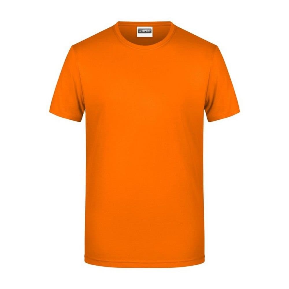 James and Nicholson James and Nicholson Men's Basic T-Shirt in Orange