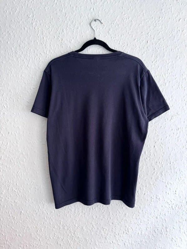 Uniqlo Men's Uniqlo Navy Cotton Crewneck T-shirt - Size M