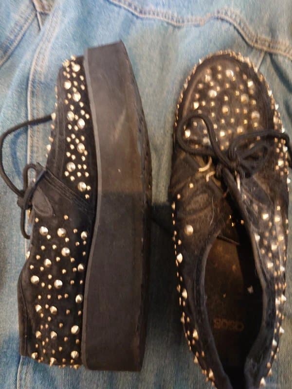 ASOS ASOS studded brothel creepers size 9 goth