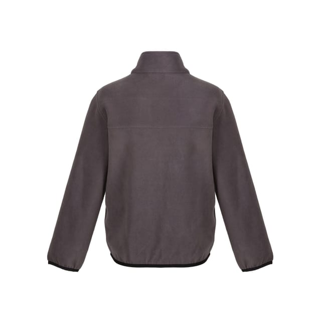 Regjun Regjun Men's Microfleece Full Zip Fleece Jacket in Dark Grey - 2