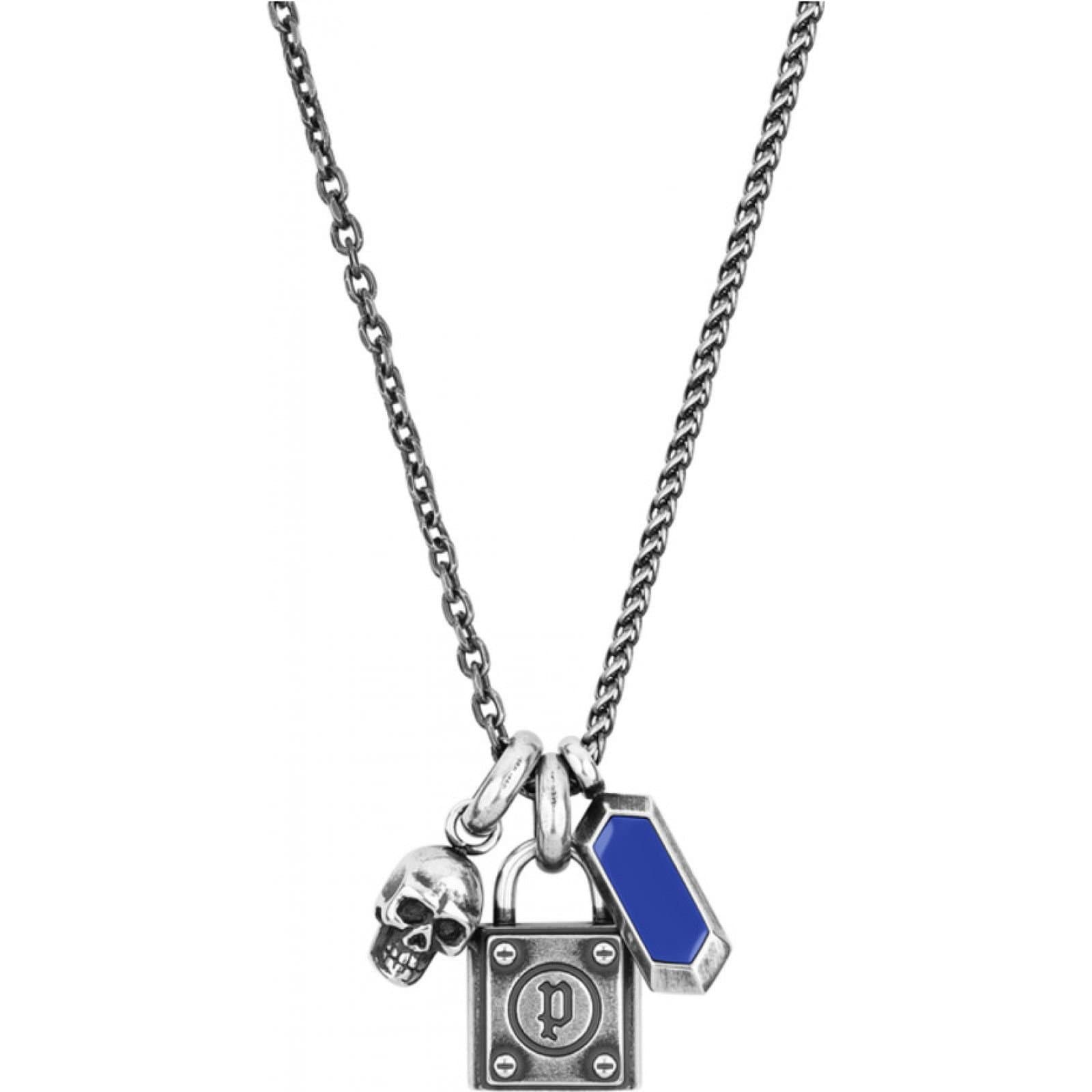 Police Police Men's PEJGN2009011 Necklace in Silver