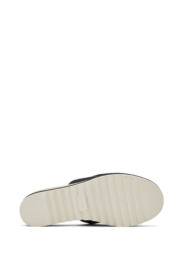 TOMS TOMS Women's Diana Mule Wedge in Black - 3