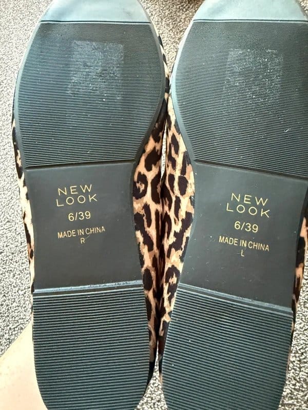 New Look New Look leopard print ballet flat shoes - 1