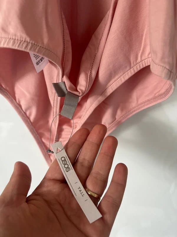 ASOS ASOS Tall Pink Ballerina Style Bodysuit