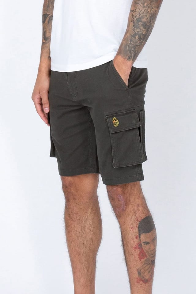 Luke 1977 Luke 1977 Men's Club Future Cargo Short in Khaki - 3